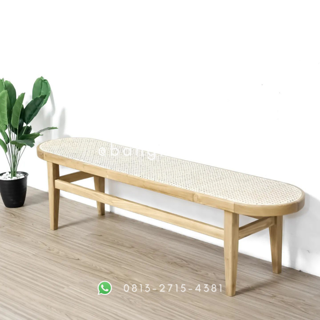 Meja Makan Minimalis Rotan