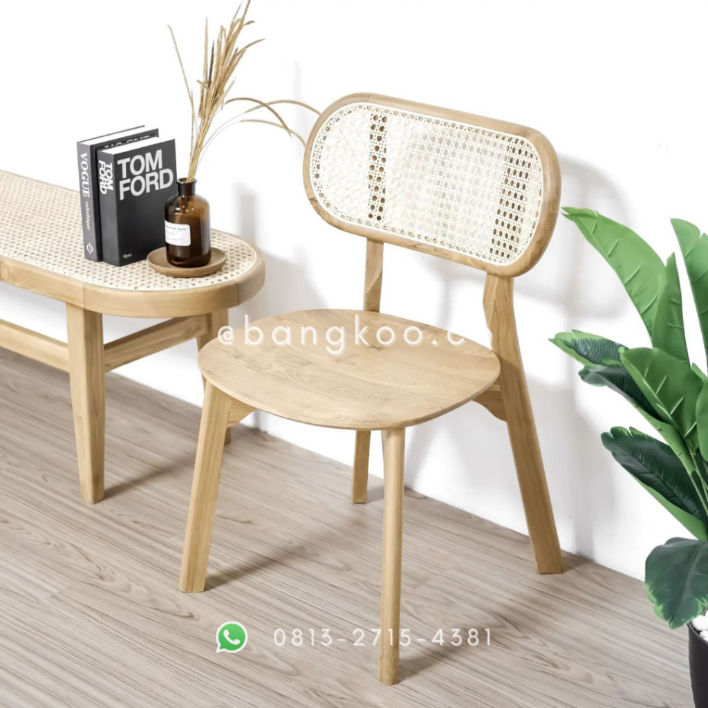 Meja Makan Minimalis Rotan