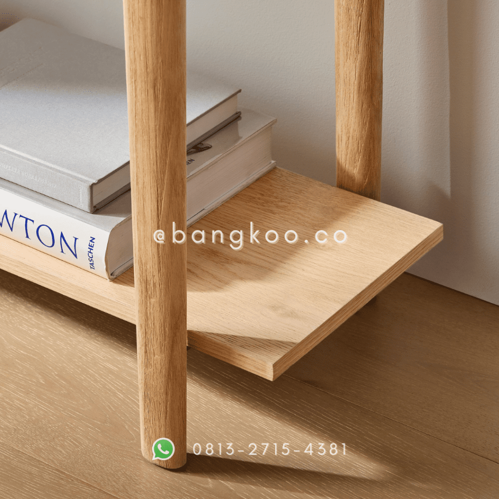 Meja Console Jati Kaca