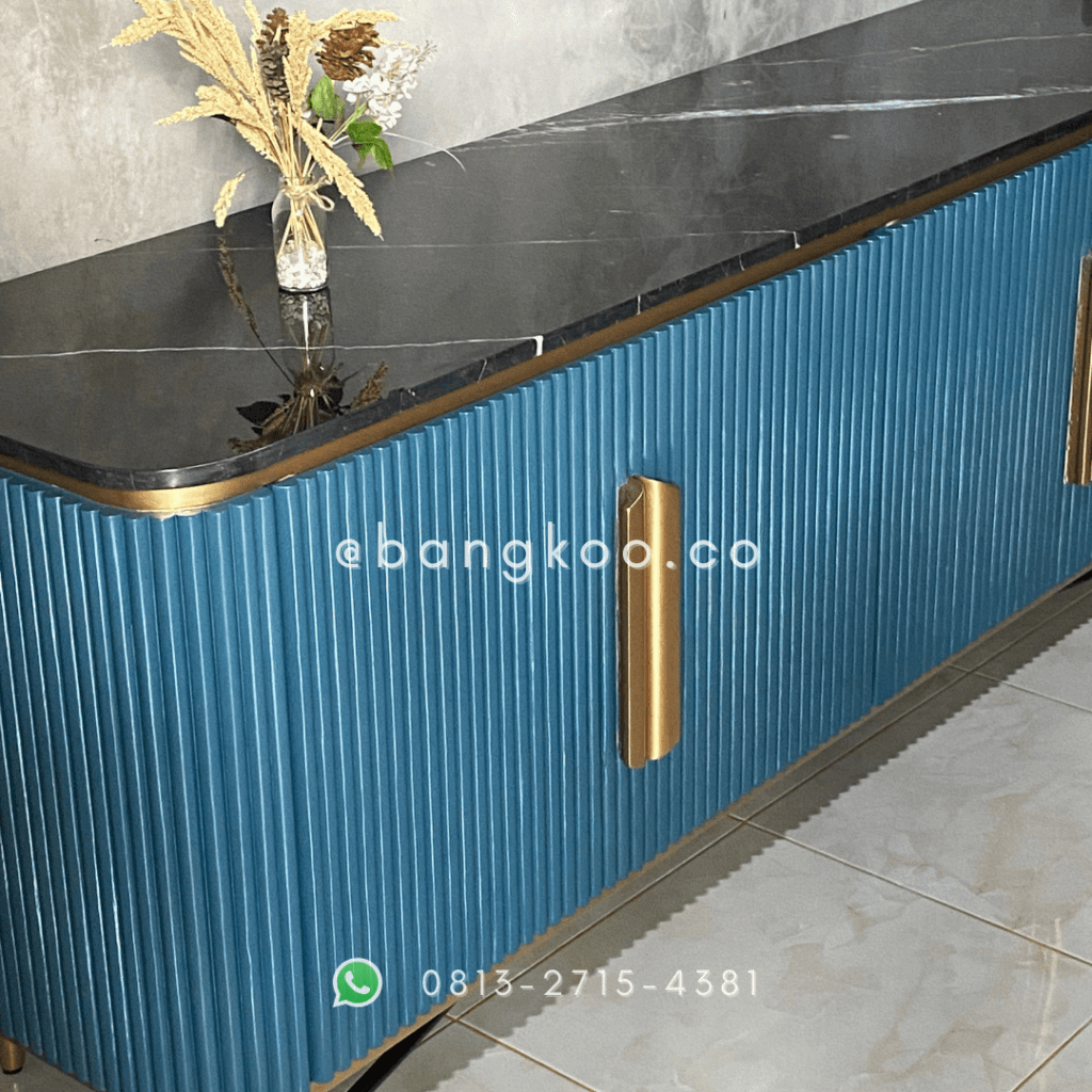 Bufet Credenza Modern Marmer