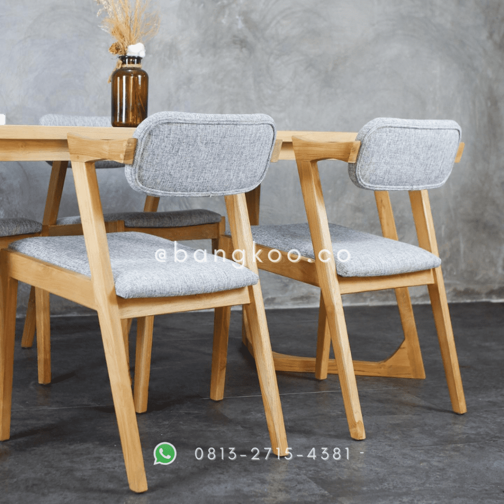 Set Meja Makan Jati v