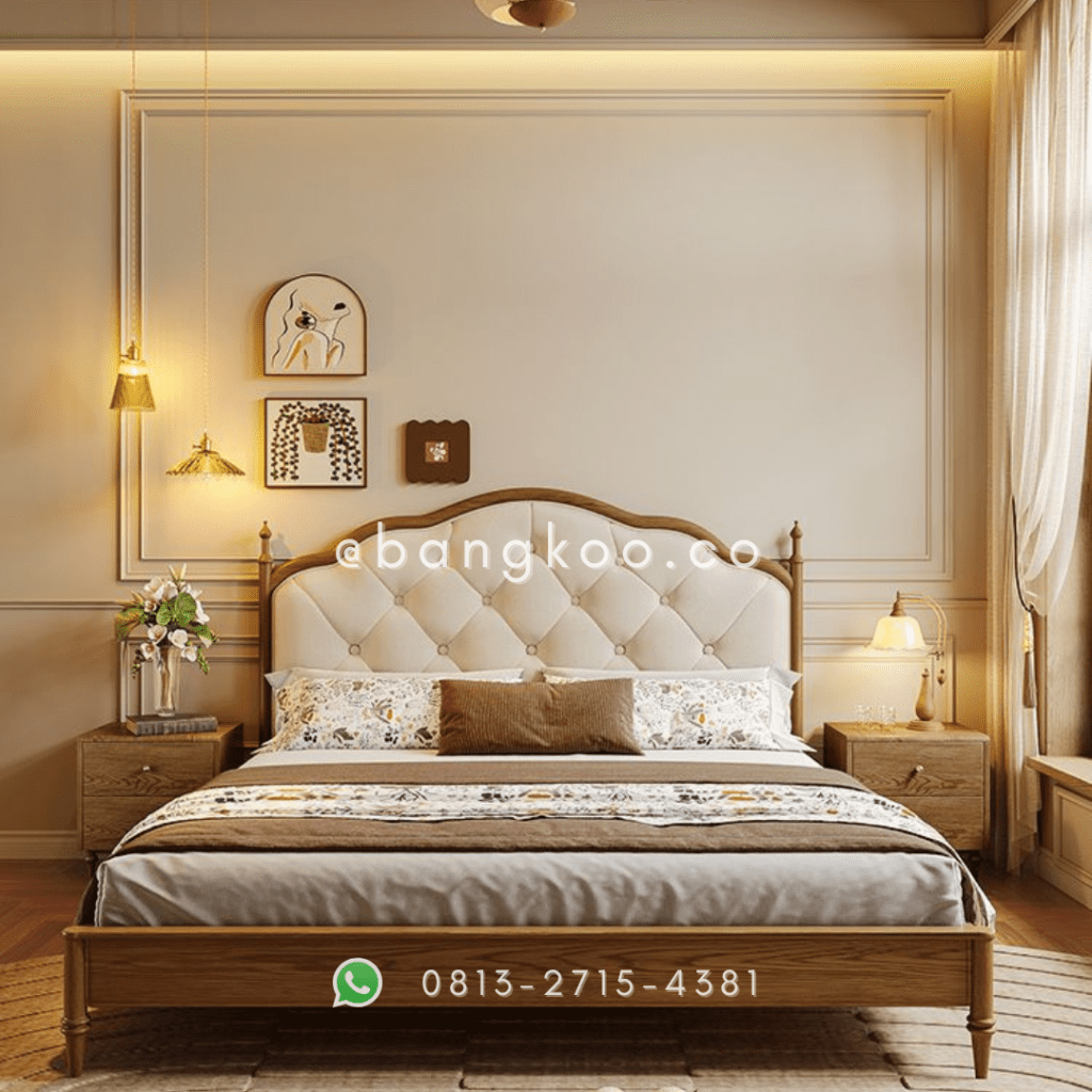 Tempat Tidur Modern Jati 20